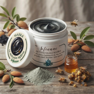 AKTIVNI UGALJ MASKA ZA PILING KOŽE LICA 20 ml