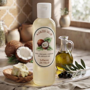 Kokos uljana emulzija za masazu i negu kože tela 200 ml