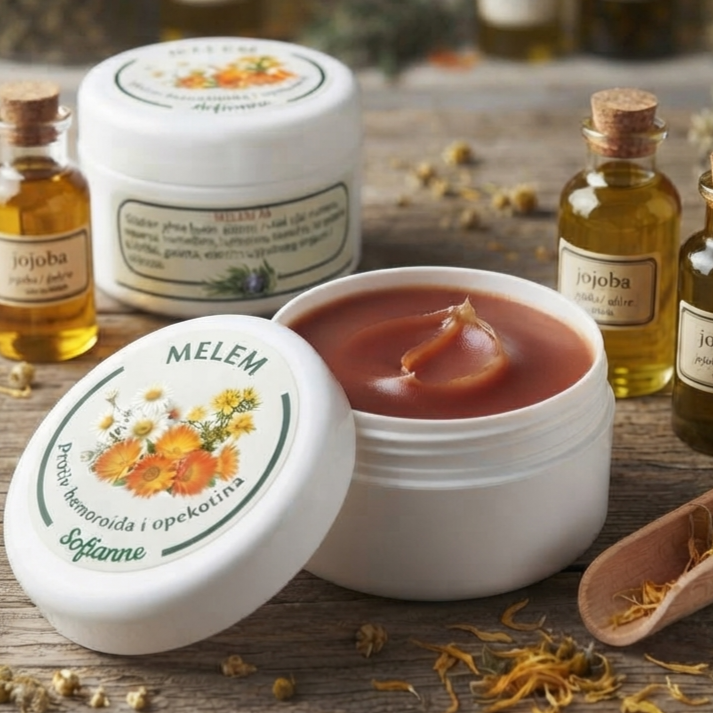 Melem protiv hemoroida,opekotina i drugih povreda na koži 20 ml