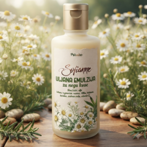 Prirodna uljana emulzija za regeneraciju kose 100 ml